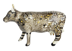Intricate Mosaic-Style Handmade Resin Large Cat – Artistic Resin Cat Ornament